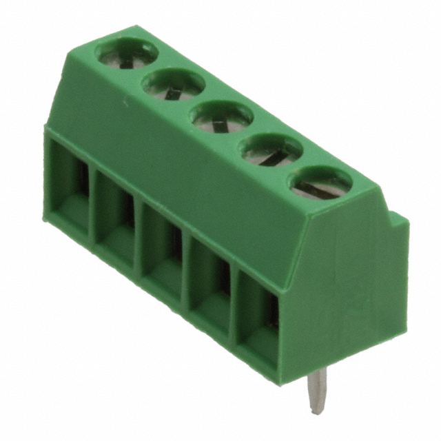 TE Connectivity AMP Connectors - 1546551-5 - TERM BLOCK RCPT 5POS VERT 3.5MM