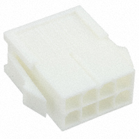 TE Connectivity AMP Connectors - 1586018-8 - CONN PLUG HOUSING 8POS PANEL MT