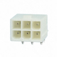 TE Connectivity AMP Connectors - 1586042-6 - CONN HEADER T/H R/A 6POS TIN