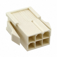 TE Connectivity AMP Connectors - 1586861-6 - 6P PM PLUG VAL-U-LOK PM GW