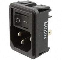 TE Connectivity Corcom Filters - 1-1609112-1 - PWR ENT MOD RCPT IEC320-C14 PNL