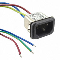 TE Connectivity Corcom Filters - 3-6609987-6 - PWR ENT RCPT IEC320-C14 PNL WIRE