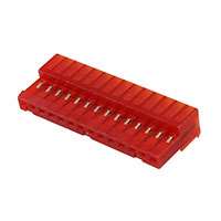 TE Connectivity AMP Connectors - 1-641237-4 - CONN RCPT 14POS 22AWG .100 RED