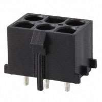 TE Connectivity AMP Connectors - 1-641970-1 - CONN PIN HEADER 6POS U-M-N-L BLK
