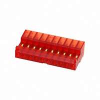 TE Connectivity AMP Connectors - 1-644038-0 - CONN RECEPT 10POS 22AWG MTA 100