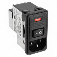 TE Connectivity Corcom Filters - 1-6609951-6 - PWR ENT MOD RCPT IEC320-C14 PNL