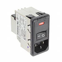 TE Connectivity Corcom Filters - 1-6609951-7 - PWR ENT MOD RCPT IEC320-C14 PNL