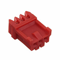 TE Connectivity AMP Connectors - 172051-3 - CONN PLUG IDC 3POS 22AWG RED