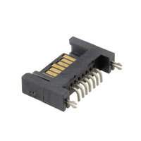 TE Connectivity AMP Connectors - 1734058-2 - CONN PLUG 7POS VERT SMD 15GOLD