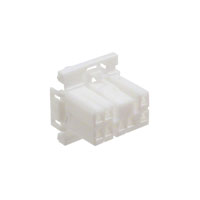 TE Connectivity AMP Connectors - 173850-1 - CONN PLUG HSNG 8POS DUAL WHITE