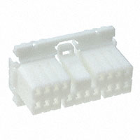 TE Connectivity AMP Connectors - 173853-1 - CONN PLUG HSNG 18POS DUAL WHITE