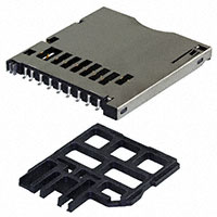 TE Connectivity AMP Connectors - 1775059-1 - CONN SD CARD PUSH-PUSH R/A SMD