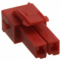 TE Connectivity AMP Connectors - 177898-2 - CONN HOUSING PLUG 2POS .156 RED