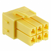 TE Connectivity AMP Connectors - 177901-4 - CONN HOUSING PLUG 6POS .156
