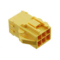 TE Connectivity AMP Connectors - 177909-4 - CONN HOUSING CAP 6POS .156