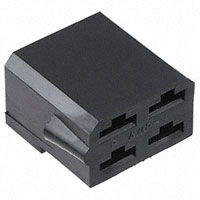 TE Connectivity AMP Connectors - 180900-5 - CONN RCPT HSG 0.25 4POS BLACK