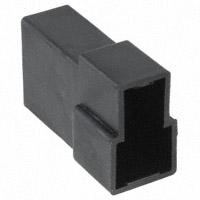 TE Connectivity AMP Connectors - 180908-5 - CONN MALE TAB HSG 0.25 2POS BLK