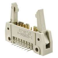 TE Connectivity AMP Connectors - 1-828586-4 - CONN HEADER 14POS R/A 30GOLD