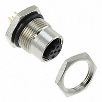 TE Connectivity AMP Connectors - 1838417-3 - CONN FEMALE M12 5POS STR BLACK