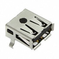 TE Connectivity AMP Connectors - 1903814-1 - CONN RCPT USB TYPE A PCB R/A