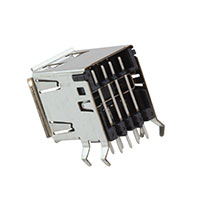 TE Connectivity AMP Connectors - 1932522-1 - RECP ASSY, R/A, STACKED, THRU-HO