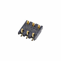 TE Connectivity AMP Connectors - 1932771-1 - 6 PINS 1.6P 1.65H BTOB CONNECTOR