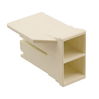 TE Connectivity AMP Connectors - 1969232-3 - CONN RCPT HSG 0.25 2POS YELLOW