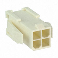 TE Connectivity AMP Connectors - 1969605-4 - 4P PM PLUG VAL-U-LOK PM GW
