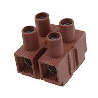 TE Connectivity AMP Connectors - 1986469-2 - CONN TERM STRIP 2CIRC 0.571"