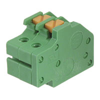 TE Connectivity AMP Connectors - 1986716-2 - TERM BLOCK PLUG 2POS 90DEG 3.5MM