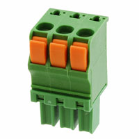 TE Connectivity AMP Connectors - 1986722-3 - TERM BLOCK PLUG 3POS STR 3.81MM