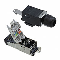 TE Connectivity AMP Connectors - 1987328-1 - CONN MOD PLUG 8P8C SHIELDED