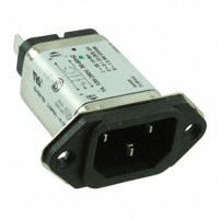 TE Connectivity Corcom Filters - 6609008-1 - PWR ENT RCPT IEC320-C14 PANEL QC