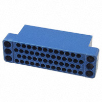 TE Connectivity AMP Connectors - 201358-3 - CONN HOUSING COAXICON 50POS BLU