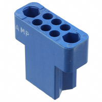 TE Connectivity AMP Connectors - 202758-3 - CONN PLUG BLOCK 6POS BLUE