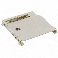 TE Connectivity AMP Connectors - 2041021-1 - CONN SD CARD PUSH-PULL R/A SMD