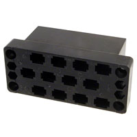 TE Connectivity AMP Connectors - 205042-1 - CONN PLUG 12POS PANEL MT M SERES