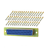 TE Connectivity Aerospace, Defense and Marine - 205563-2 - CONN D-SUB RCPT 50POS STR CRIMP