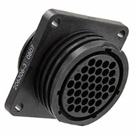 TE Connectivity AMP Connectors - 206306-3 - CONN RCPT HSG FMALE 37POS PNL MT
