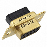 TE Connectivity Aerospace, Defense and Marine - 207253-1 - CONN D-SUB RECEPT 9POS