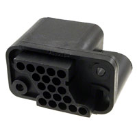 TE Connectivity AMP Connectors - 208209-1 - CONN PIN HSNG 19POS PANEL MNT