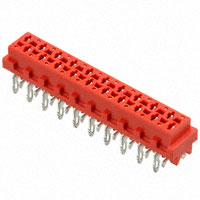 TE Connectivity AMP Connectors - 2-100411-0 - CONN FMALE-SMC 20POS VERT POLAR