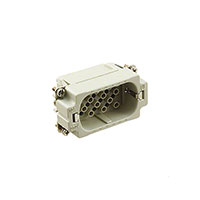 TE Connectivity AMP Connectors - 2-1103008-3 - INSERT MALE 24POS+1GND CRIMP