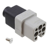 TE Connectivity AMP Connectors - 2-1103101-3 - INSERT FEMALE 7POS+1GND CRIMP