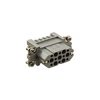 TE Connectivity AMP Connectors - 2-1103107-3 - INSERT FEMALE 15POS+1GND CRIMP