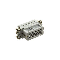 TE Connectivity AMP Connectors - 2-1103415-3 - INSERT FEMALE 10POS+1GND CRIMP