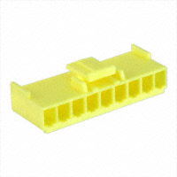 TE Connectivity AMP Connectors - 2-1123722-9 - 3.96 EP PLUG HSG 9P(YELLOW)