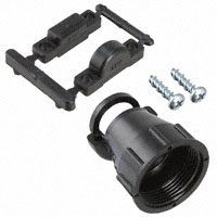 TE Connectivity AMP Connectors - 213904-4 - CONN BACKSHELL W/CLAMP SZ 17 BLK