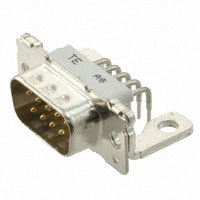 TE Connectivity AMP Connectors - 2-1393480-1 - CONN D-SUB PLUG 9POS R/A SOLDER
