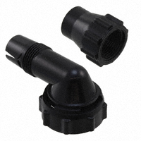 TE Connectivity AMP Connectors - 213982-1 - CONN BACKSHELL W/CLAMP SZ 13 BLK